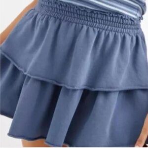 Blue Aerie Layered Skirt